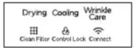 MIDEA MLTG45N4BWW - Power on your dryer. - 2