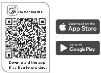 MS mar tHo m e Download a d the app & ac tiva te pro duct Download on the App Store GET IT ON Google Play