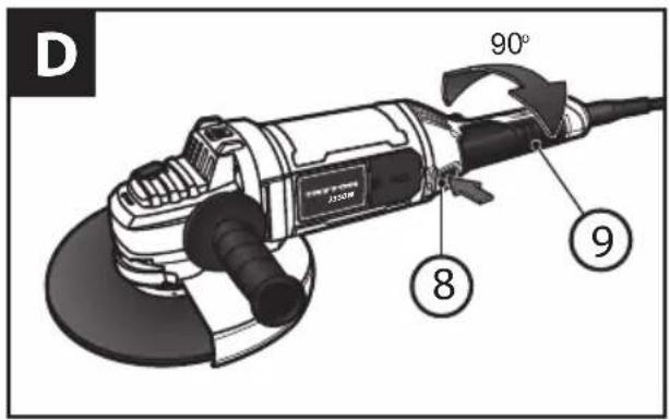 D 90° 8 9