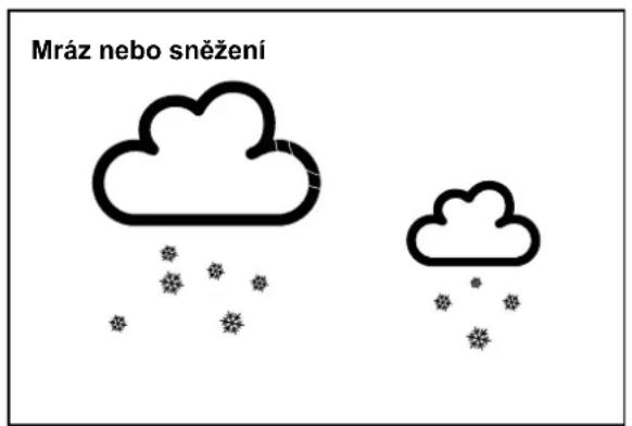 Mráz nebo sněžení