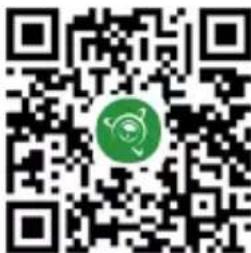 QR code with a green circular logo in the center, likely linking to a digital resource or website.