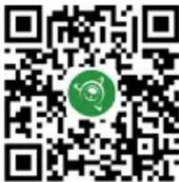 QR code with a green circular logo in the center, likely linking to a digital resource or website.