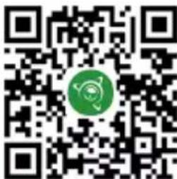 QR code with a green circular logo in the center, likely linking to a digital resource or website.