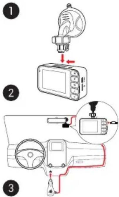 Navitel R285 2K - DVR-Installation - 3
