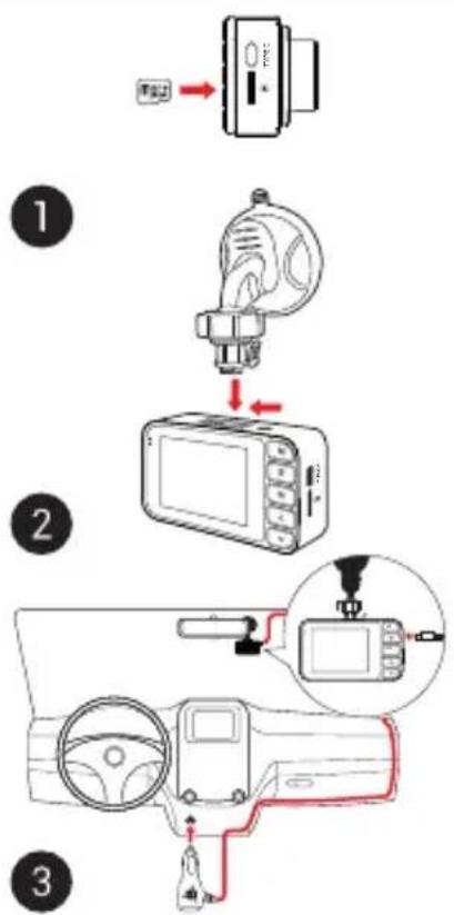 Navitel R285 2K - DVR telepítés - 2