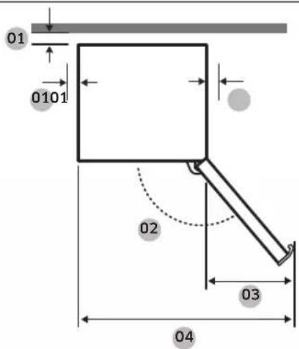SAMSUNG RB38C775CS9 - Instalace - 2