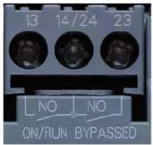 13 14/24 23 NO NO ON/RUN BYPASSED