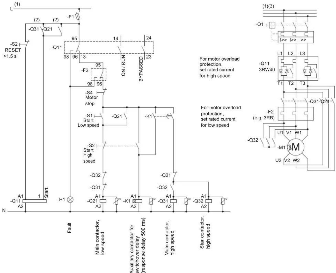 SIEMENS 3RW4027-1BB15 - WARNING - 1
