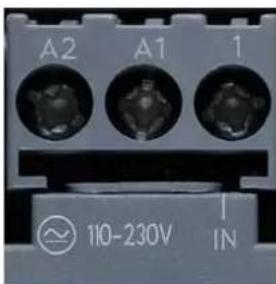 A2 A1 1 110-230V IN