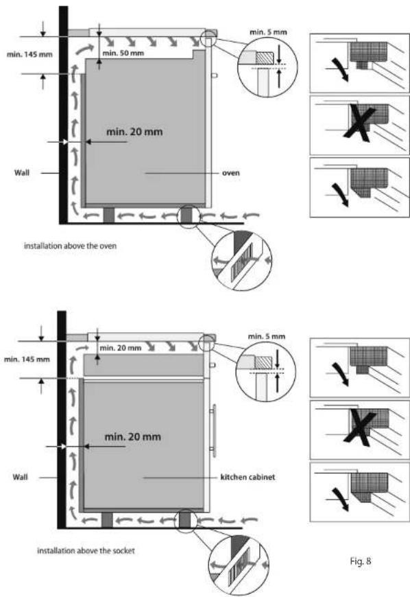 Concept IDV5160 - Follow the following instruction during installation: - 1