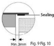 Concept IDV5160 - Follow the following instruction during installation: - 2