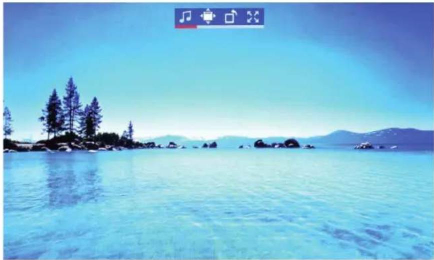 SENCOR SDF 1571 - Special effect settings for photo playback - 1
