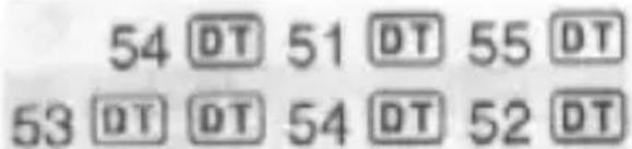 54 DT 51 DT 55 DT 53 DT DT 54 DT 52 DT
