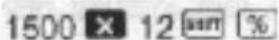 SENCOR SEC 170 - Percentage Calculations - 1