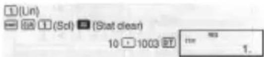 (Un) (Sci) (Stat clear) 10 1003 ST 1.