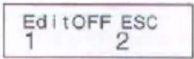 EditOFF ESC 1 2
