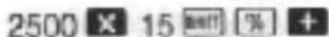 SENCOR SEC 170 - Percentage Calculations - 3