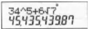 34^5+6√7 45,435,43987