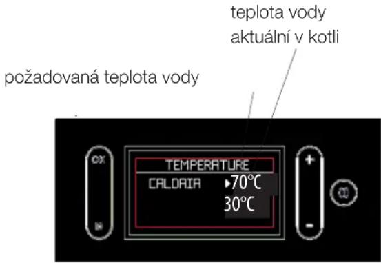 EDILKAMIN GORA 26 - Nastavení teploty vody - 2