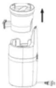 Orava Taurus 2 - Disassembly of equipment for cleaning purposes - 3