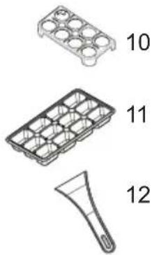 Romo RCS2271W - PART - 7. PARTS OF THE APPLIANCE AND THE COMPARTMENTS - 3