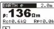 Metrel MI 3123 - Standardní měření odporu uzemnění (EARTH RE) - 9
