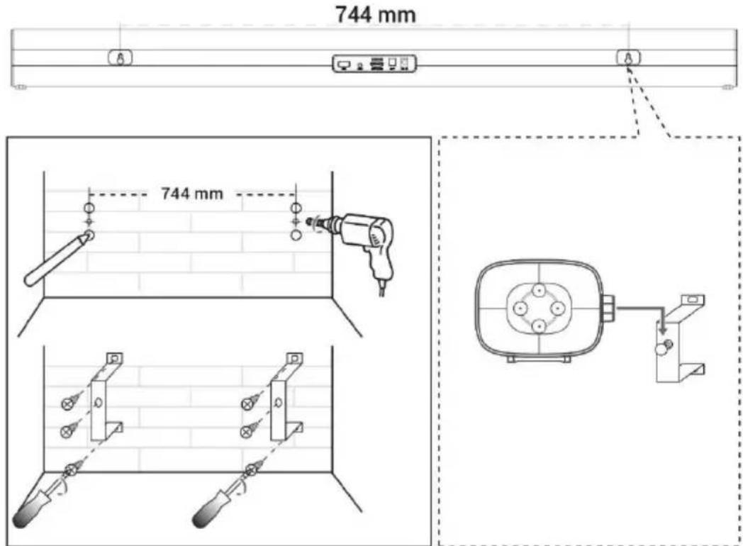 744 mm 744 mm