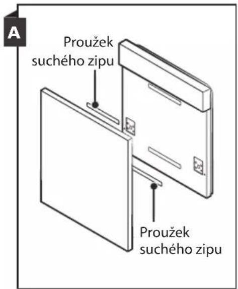 Philco PDI 1568 CBIT - Krok 2. Rozměry a montáž dekoračního panelu - 1