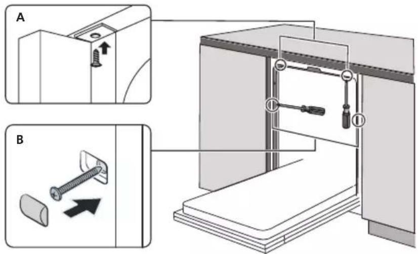 Philco PDI 1568 CBIT - Prohlédněte si konkrétní kroky instalace na instalačních schématech. - 1