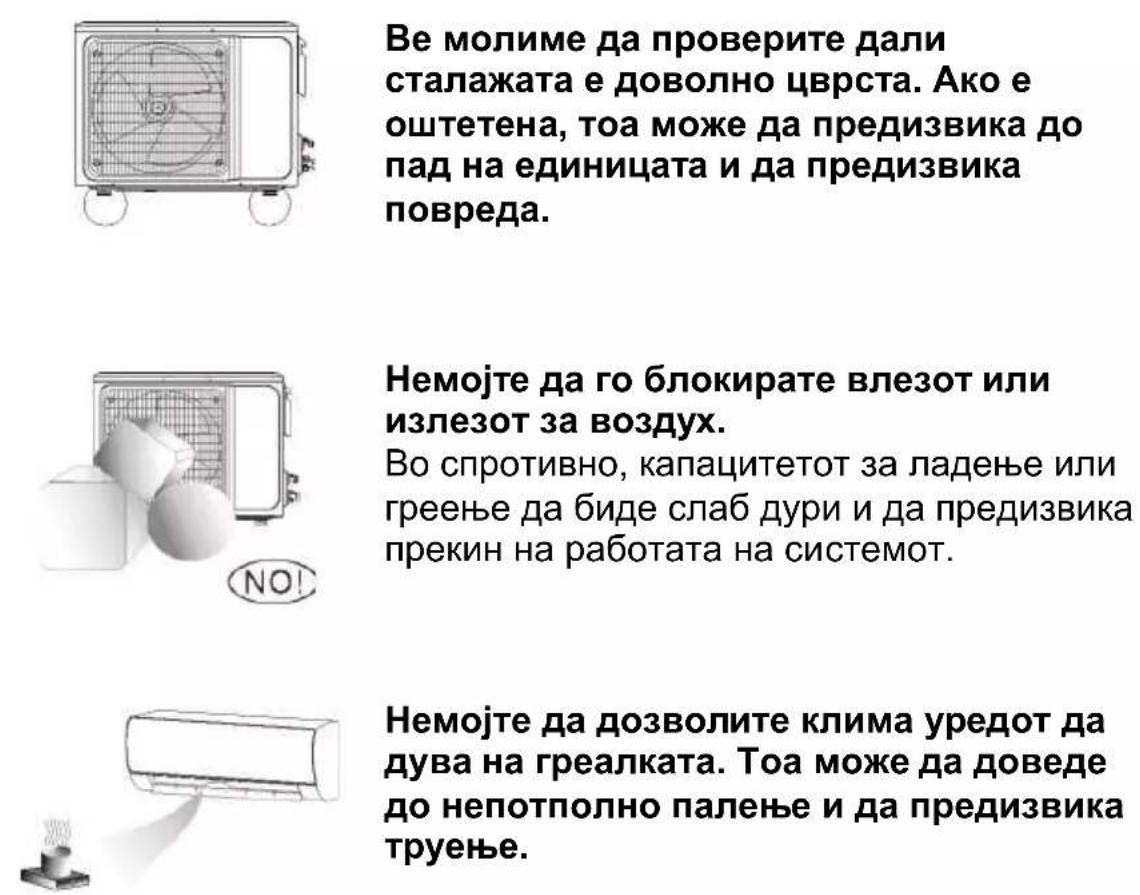 Vivax ACP-24CH70AERI+ R32 - Мерки за сигурност - 6