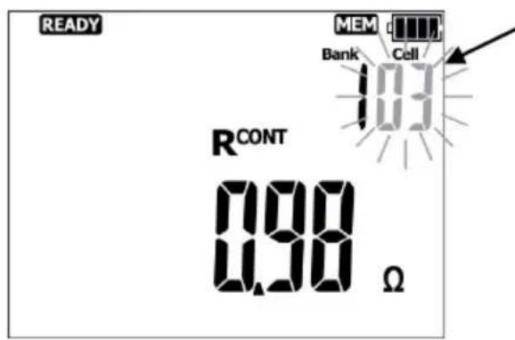 READY RCONT 0.98 Ω MEM Bank Cell