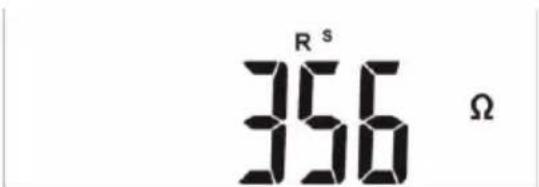 R^s 356 Ω