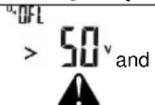 Sonel MRU-21 - Additional information displayed by the meter - 4