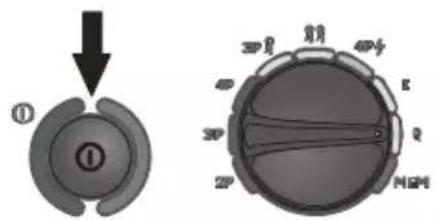 Diagram showing a circular component with labeled parts and an arrow indicating direction, alongside a cross-sectional view of a mechanical or biological structure.
