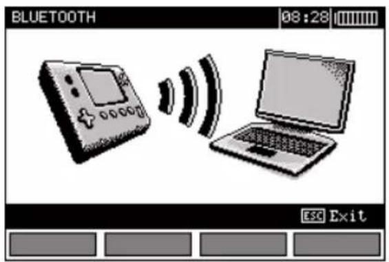 BLUETOOTH 08:28 ESC Exit