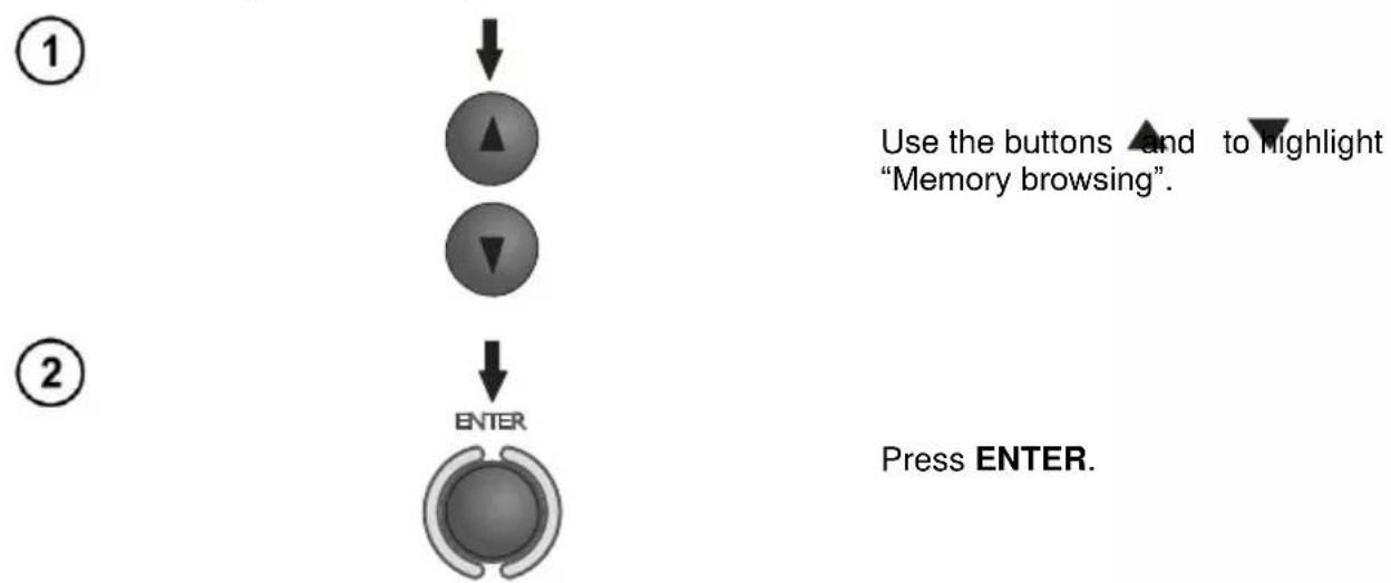 Sonel MRU-120 - Memory browsing - 1