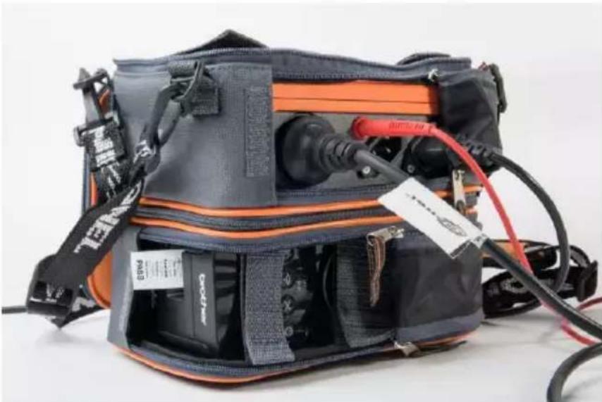 Sonel PAT-2 - Placing the printer inside a carrying case - 1