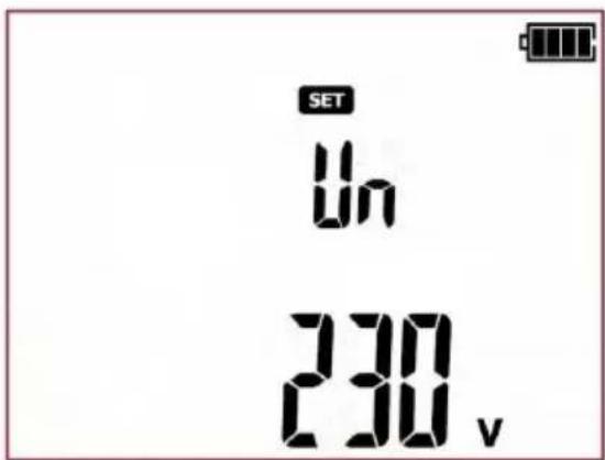 SET Un 230 v