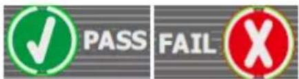 PASS FAIL
