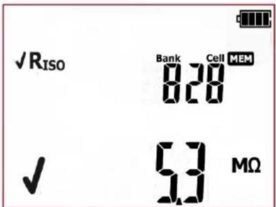 ✓RISO Bank Cell MEM 820 ✓ 53 MΩ