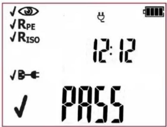 ✓ eye ✓ RPE ✓ RISO 12:12 ✓ B- ✓ PASS
