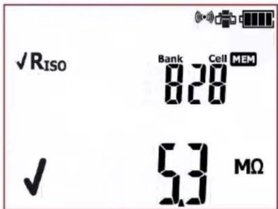✓RISO Bank Cell MEM 820 ✓ 5.3 MΩ