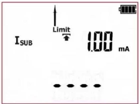 I_SUB Limit 1.00 mA