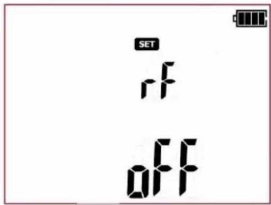 SET ff off