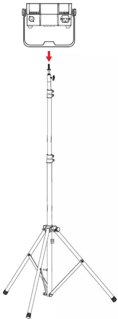 Eliminator Lighting Mega 64 Profile EP - STAND MOUNTING - 1