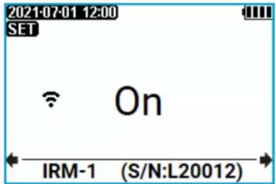 2021-07-01 12:00 SET On IRM-1 (S/N:L20012)