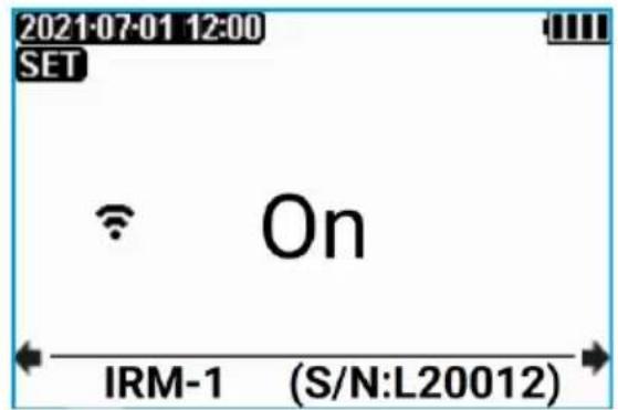 2021-07-01 12:00 SET On IRM-1 (S/N:L20012)