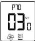 CARRIER ComfortVu BACnet TBPL-H-C - P64 - Time off-delay between cooling stages (AC only) - 9