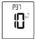 CARRIER ComfortVu BACnet TBPL-H-C - P37 - Freeze protection cut-out setpoint - 1