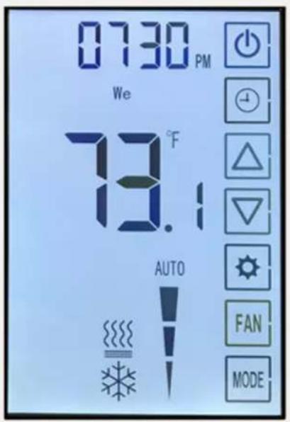 07:30 PM We 73.1 AUTO FAN MODE